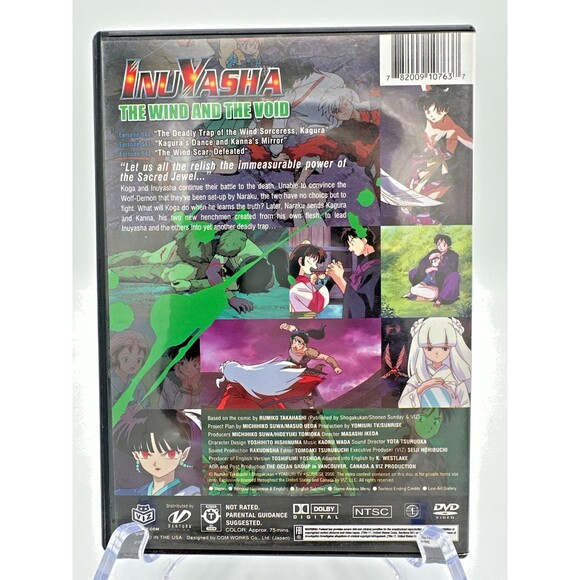 InuYasha The Wind and The Void Anime DVD Episodes 40–42 Viz Media - Picture 2 of 4